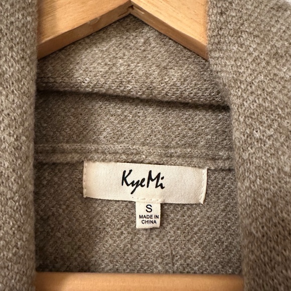 NWT Kye Mi Taupe Cocoon Cardigan | Size Small - Picture 2 of 8